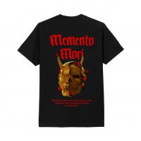 MEMENTO MORI TEE BY NIYI OKEOWO (BLACK)